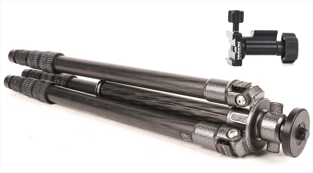 USED GT2540 6X Carbon Fibre Tripod Legs Wimberley MH-100 head